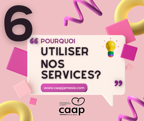 Pourquoi les gens utilisent nos services?